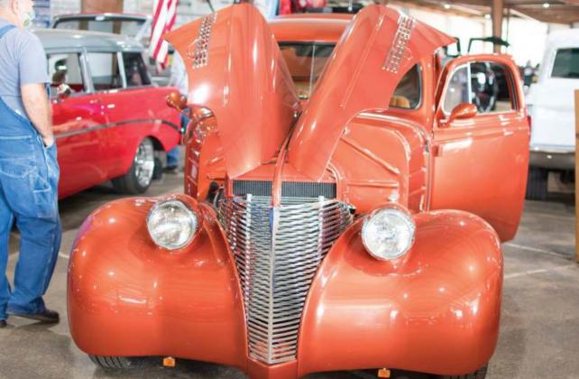 At the car show