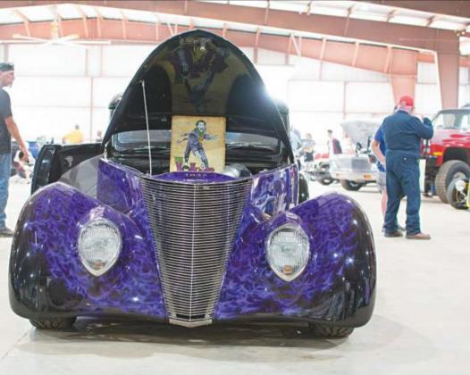 At the car show