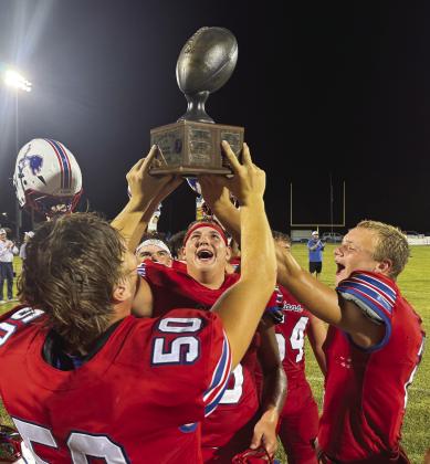 Lions bring home Rt. 66 trophy