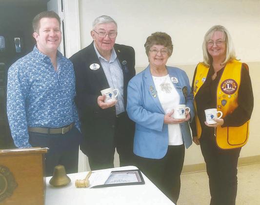 Lions members honored