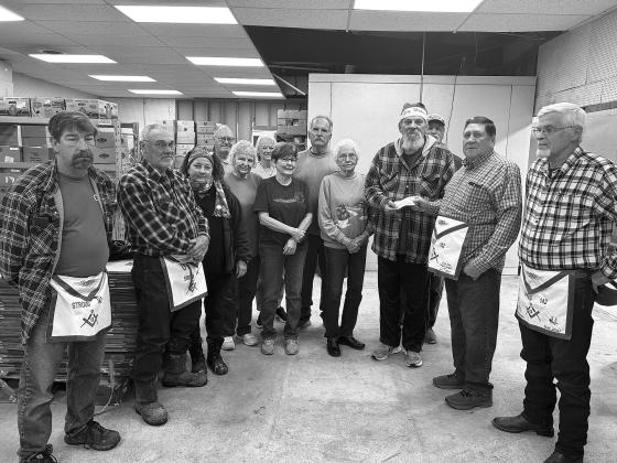 Stroud Masons donations