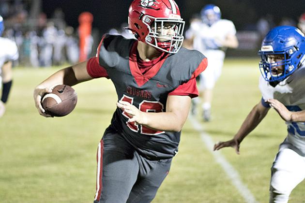 Shot from North Rock Creek's first-ever home football game