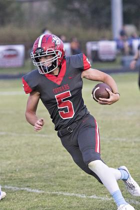 Shot from North Rock Creek's first-ever home football game