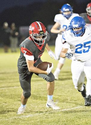 Shot from North Rock Creek's first-ever home football game