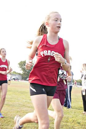 From the Prague track meet Saturday.