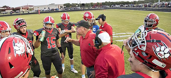Shot from North Rock Creek's first-ever home football game
