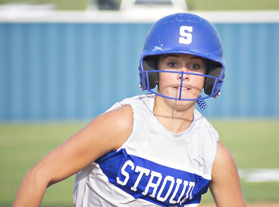 Action from the Stroud Lady Tigers game against Warner.