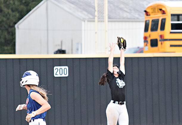 Action from recent area softball games