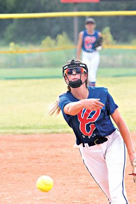 Action from recent area softball games