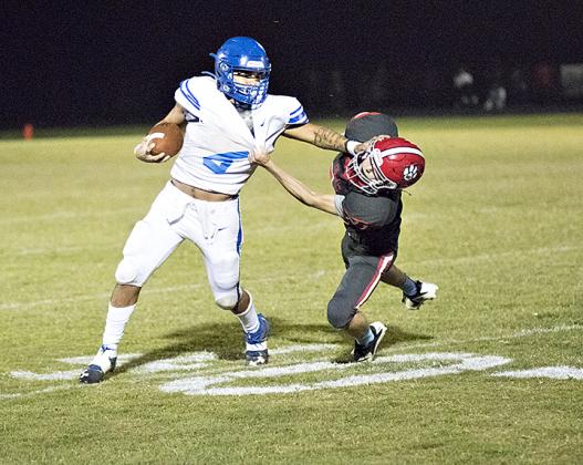 Shot from North Rock Creek's first-ever home football game