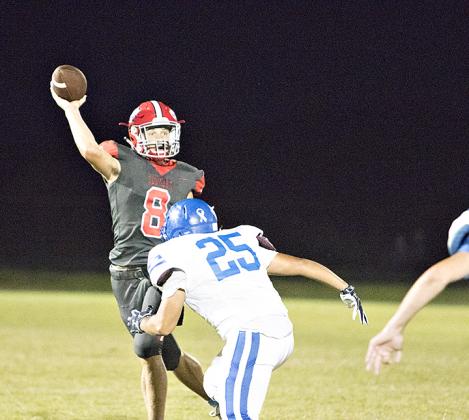 Shot from North Rock Creek's first-ever home football game