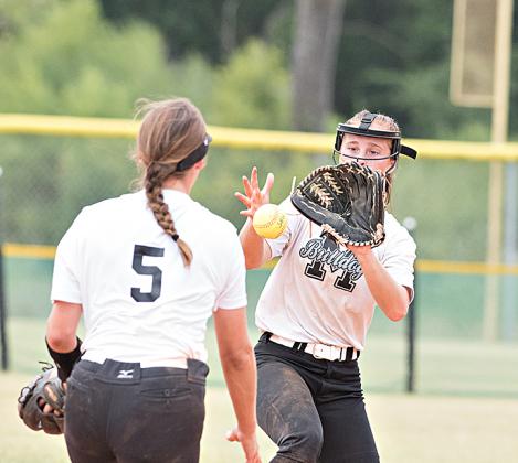 Action from recent area softball games