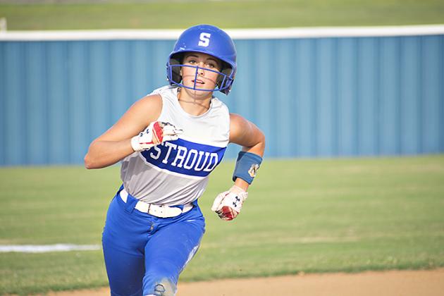 Action from the Stroud Lady Tigers game against Warner.