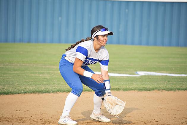 Action from the Stroud Lady Tigers game against Warner.