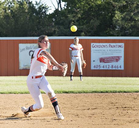 Action from recent area softball games