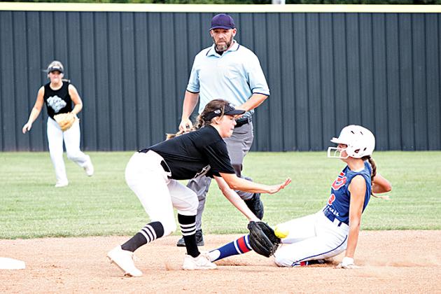 Action from recent area softball games