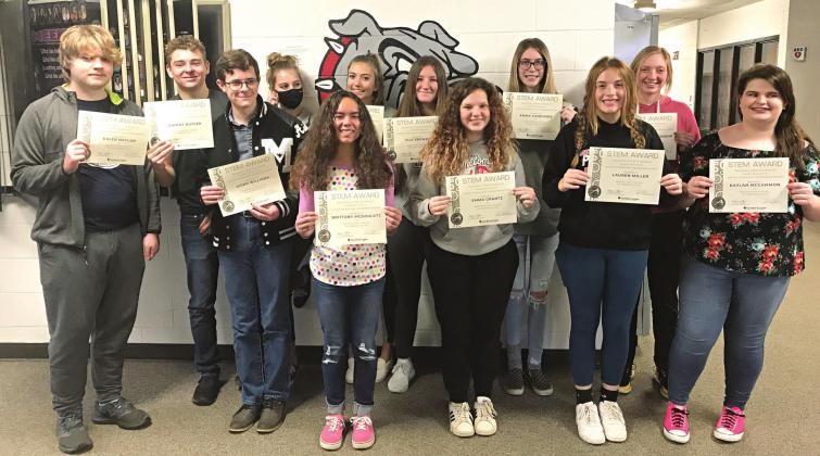 Meeker STEM award recipients