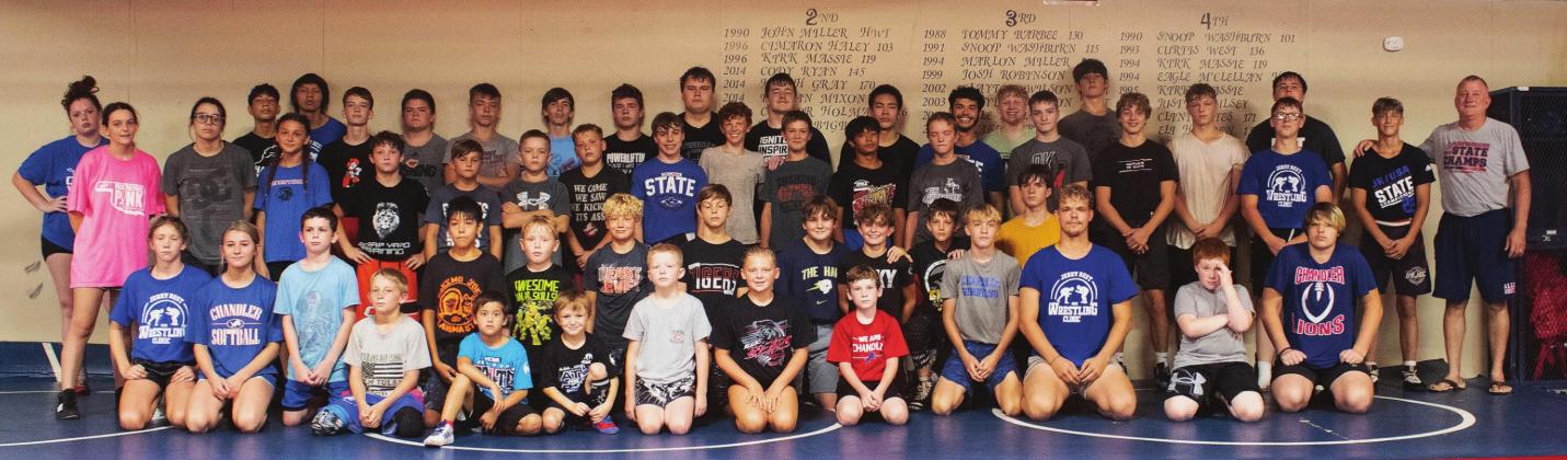 Jerry Best returns home for wrestling clinic