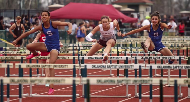 Area schools at OBU track