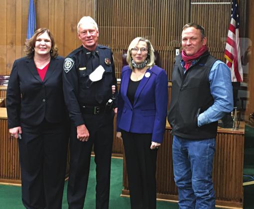 County officers sworn in