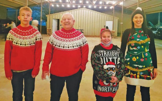 Stroud sweater winners