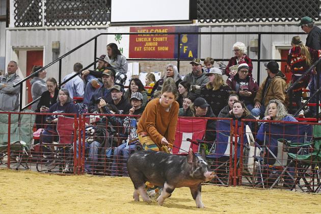 Meeker jackpot swine show