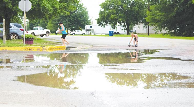 Lots of rain