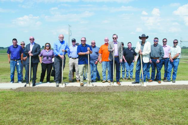 Ground-breaking at Stroud Airport