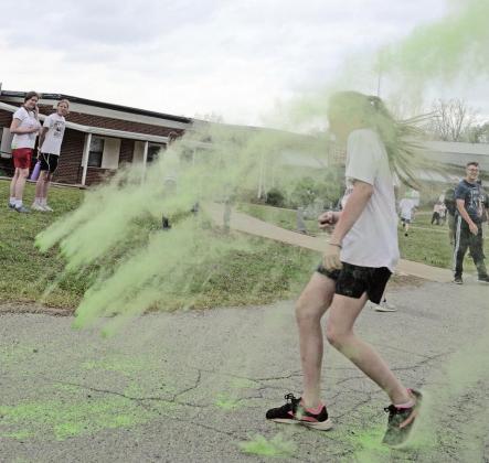 Meeker color run