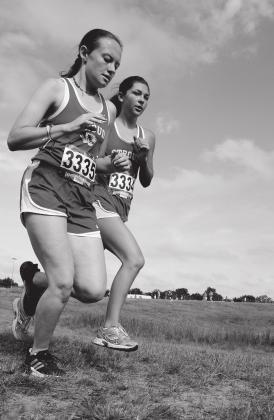 Stroud runners Addisyn Neeley