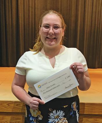 Scholarship recipient