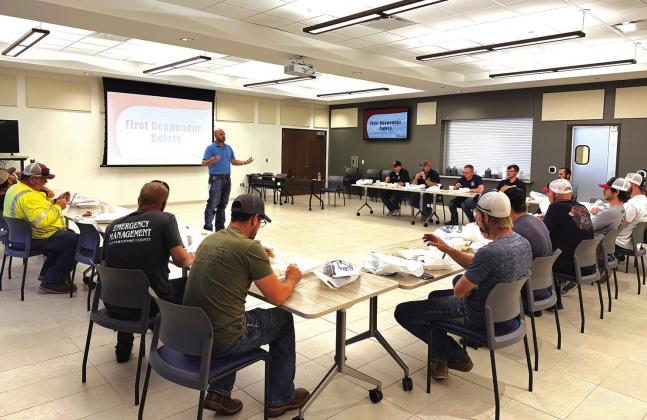CVEC hosts dinner, safety event for first responders