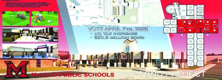 Renderings of the construction plans for McLoud Public Schools