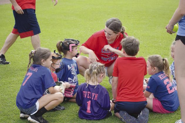 Softball camp in photos