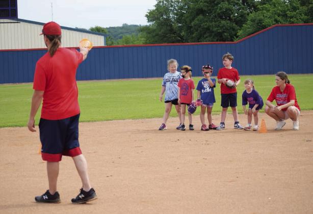 Softball camp in photos