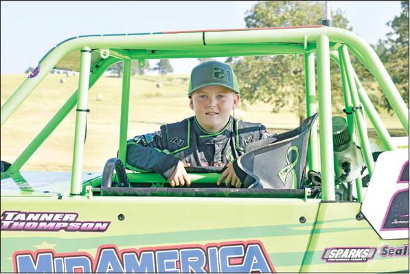 Davenport fourth grader Tanner Thompson shows off his award-winning limited RZR 170. He just clinched first place in Ultra4 USA’s East Series Championship and hopes to take the West Series Championship at the end of September. Photo/Emily Kalka