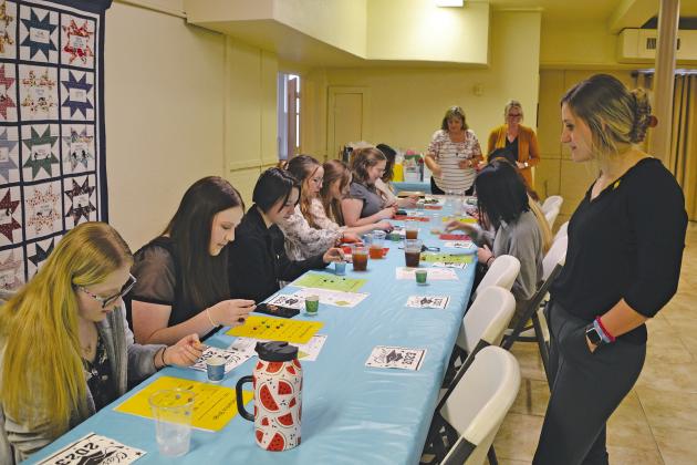 Alpha Iota chapter hosts Chandler seniors