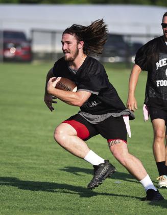 Black and White football