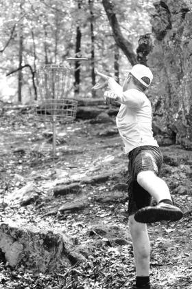 Soaring through the course