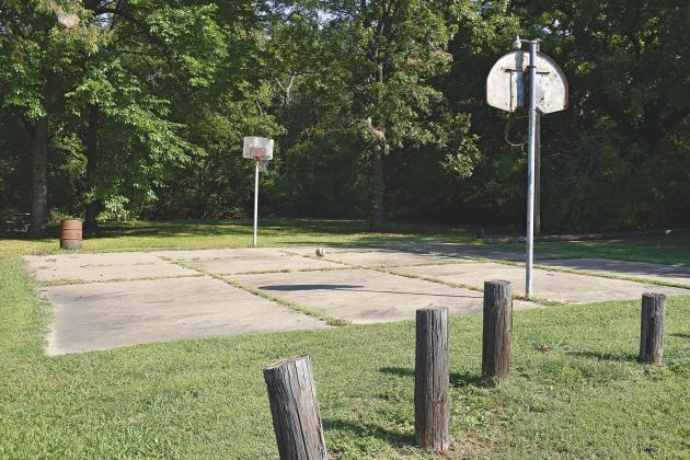 The basketball court at Reed Park is set to get a major facelift in the near future. Along with the court, the City of Chandler plans to build a parking lot and pavilion, and eventually a walking trail. Photo/Emily Kalka