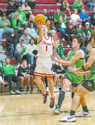 January basketball action