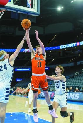 January basketball action
