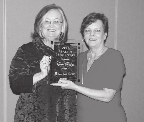 Hodge named Realtor of the Year