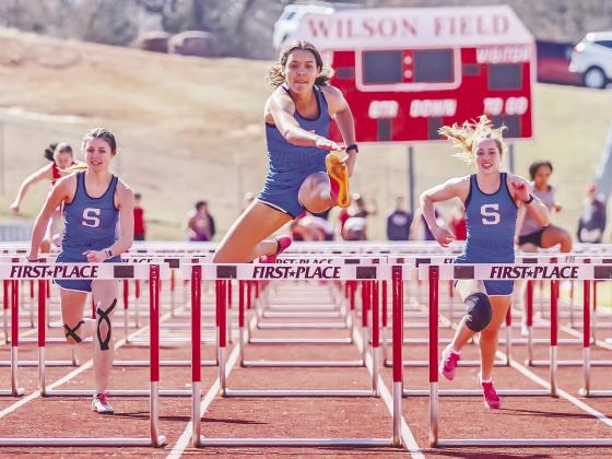 Opening track meet at Luther