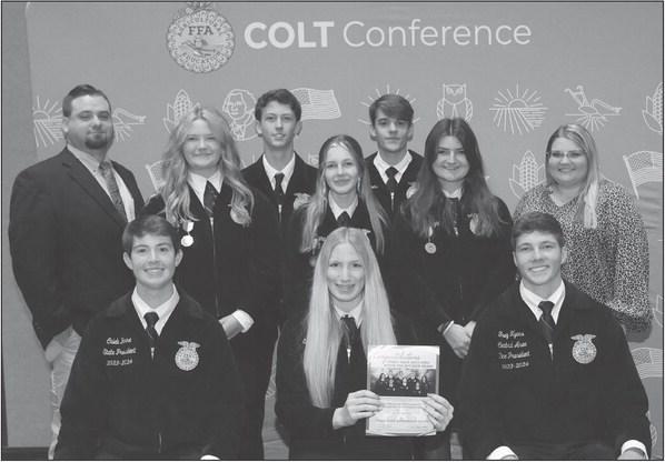 Chandler FFA at COLT conference