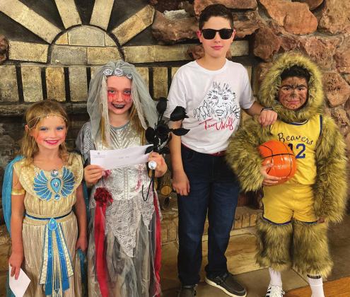 Halloween costume contest winners