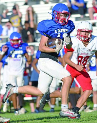 Chandler football scrimmage