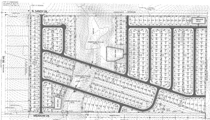 Above is the preliminary plat submitted to the City of Chandler by developer Rausch Coleman for the subdivision Chandler Meadows.