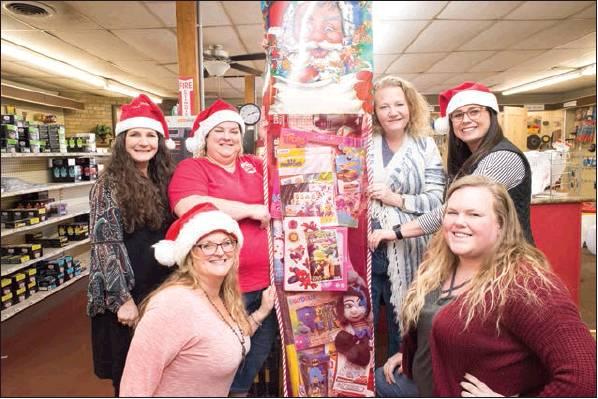 Blakely donates seven-foot stocking