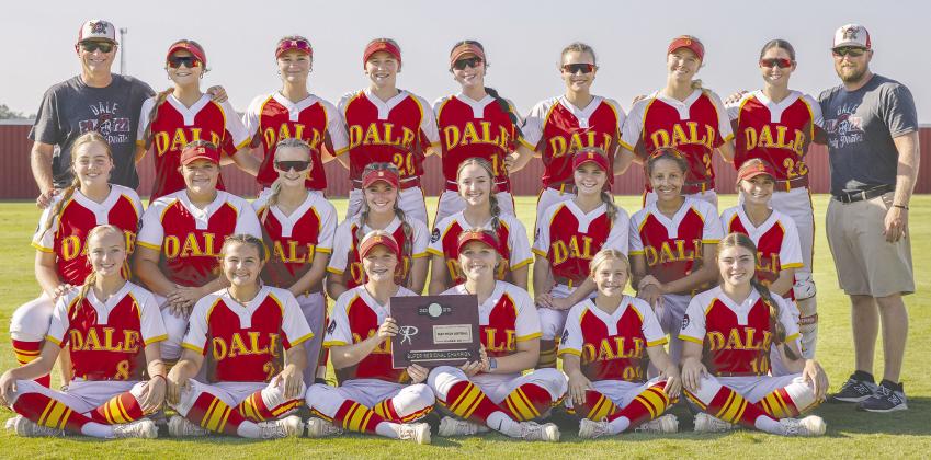 Dale Lady Pirates - champions of their Super Regional. Photo/Rick Hester